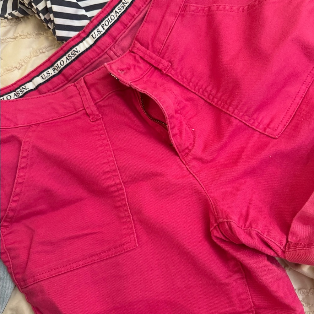 U.S. Polo Assn. Women's Pink Shorts